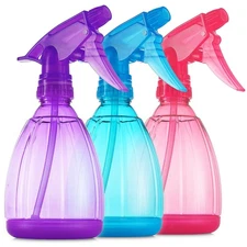 	DilaBee Plastic Spray Bottles - 12oz 3 Pack Water Spray Bottle for Hair	