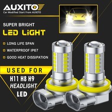 AUXITO H11 H8 LED Headlight Kit High Low Beam...