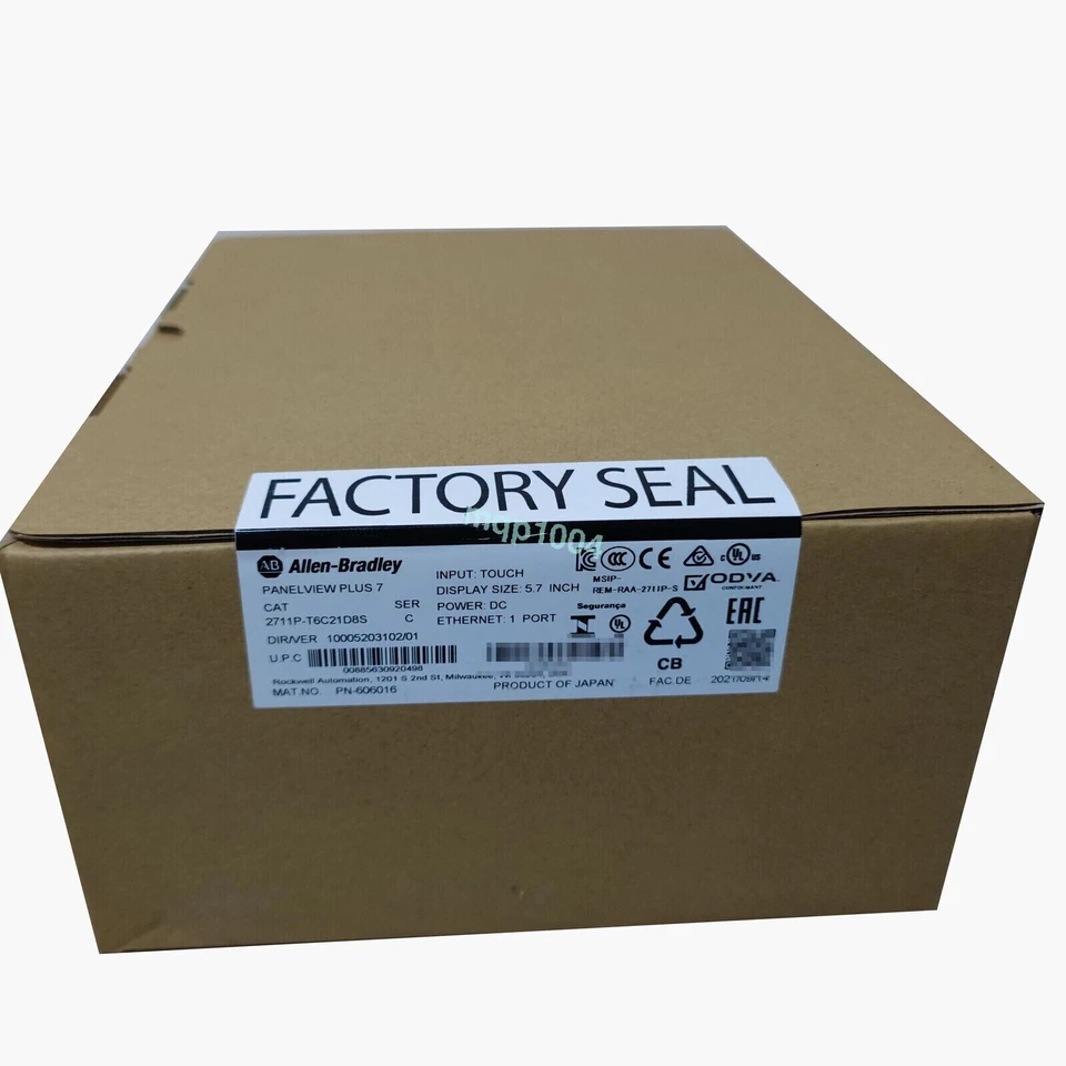 2711P-T6C21D8S 2711P-T6C21D8S HMI PanelView Plus 7 Graphic Terminal NEW - Image 4 of 4