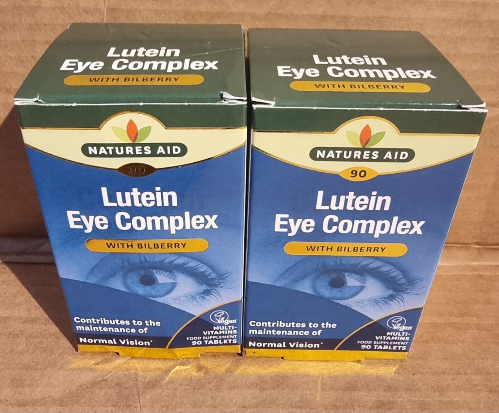 Natures Aid Lutein Eye Health Complex, Vitamin A, B2 & Zinc 90 Tablets x2 Bundle - Image 6