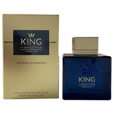 King of Seduction Absolute by Antonio Banderas Men EDT 3.3 / 3.4 oz New In Box