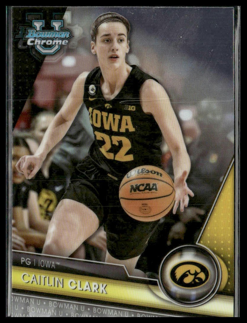 2023-24 Bowman University Chrome #34 Caitlin Clark