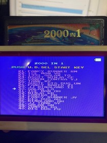 Famicom NES Game 2000in1 Contra, Mario (IC Chips)