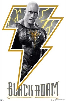 DC Comics Movie Black Adam - Adam Paper Poster Unframe Gift For Friends 