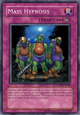 Mass Hypnosis - FOTB-EN058 - Common - 1st Edition - Heavily Played