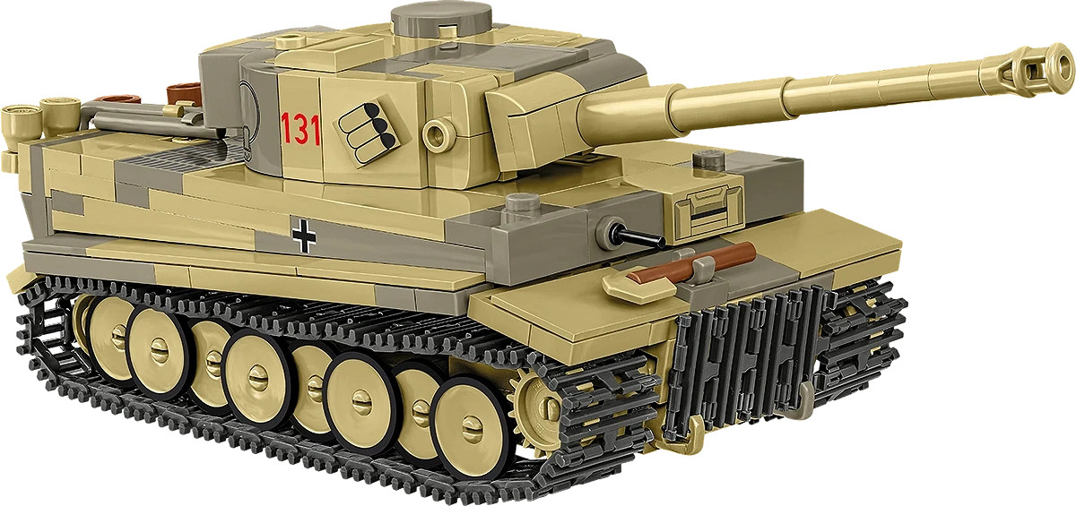 COBI PANZER VI TIGER I no 131, 18 cm x 7.5 cm x 6 cm, Beige - Image 4