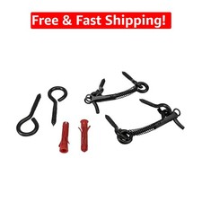 Complete Pool Fence Attachment Kit - Heavy-Duty Latches Anchors Included