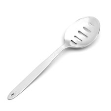 Kunz Slotted Spoon 18/10 Stainless Steel Large Sauce Chef Cooking 9 Inch