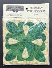 Vintage Raintree Of Hawaii Pot Holder Kit 199...