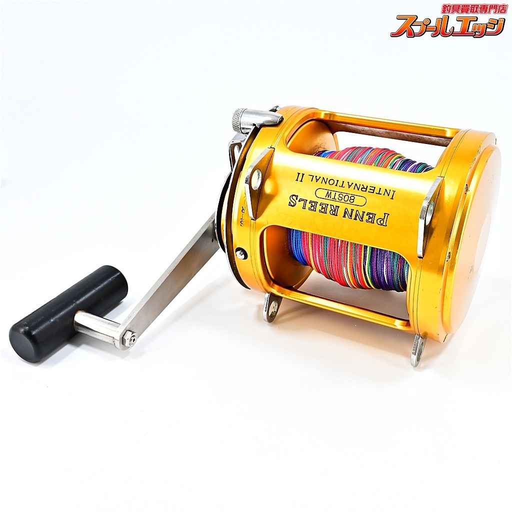 PENN INTERNATIONAL II 80STW 125mm Power Handle Attached