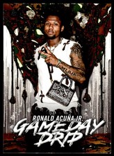 Ronald Acuna Jr. 2026 Topps #GD-6 Gameday Drip Atlanta Braves Baseball Card