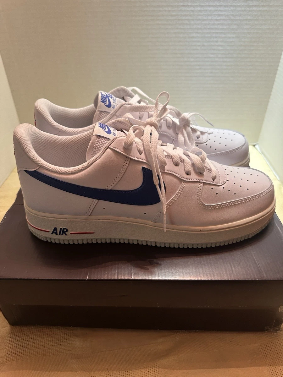 Nike Air Force 1 '07 USA - White Game Royal for Sale