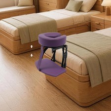 Massage Headrest for Bed Massage Face Cradle Bed Massage Head Holder Purple
