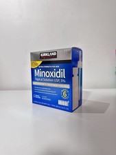 KIRKLAND Minoxidil 5 Extra Strength Men Hair Regrowth Solution 6 Month Supply
