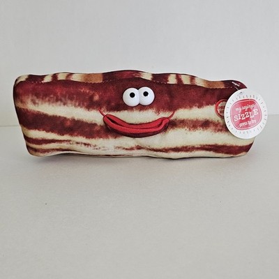 Hallmark Birthday Bacon Plush Talking Animated / Tested Works / RARE HTF / 10'' 