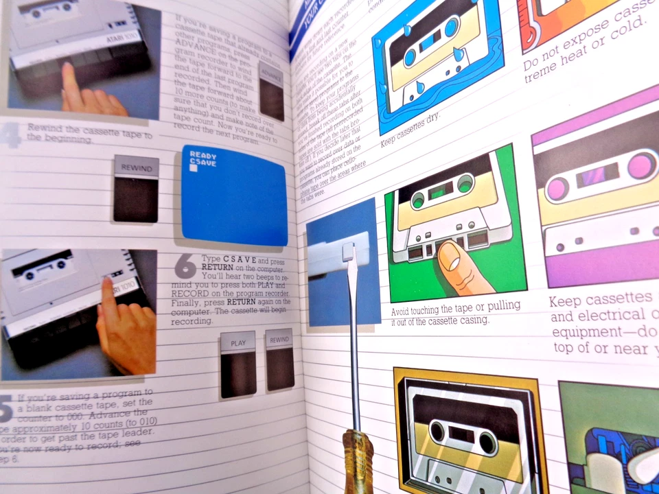 ATARI XL/XE -- THE ATARI 1010 PROGRAM RECORDER OWNER'S GUIDE (ATARI-MANUAL) #2DE - Bild 3 von 4