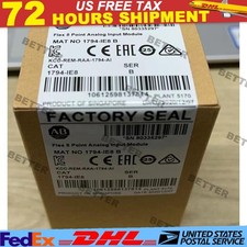 Allen Bradley 1794-IE8 AB 1794IE8 /B Flex 8 PointAnalog Input Module US Free Tax