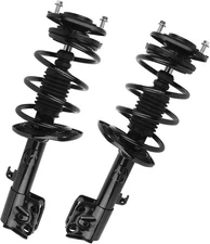 KUSATEC Front Pair Complete Struts Shock Absorber for Toyota Corolla 14-19