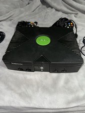 Original Xbox Console 2 Controllers CLEAN REFURBED