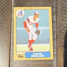 Topps 1987 Ozzie Guillen Chicago White Sox MLB Baseball Card #89 Base Set