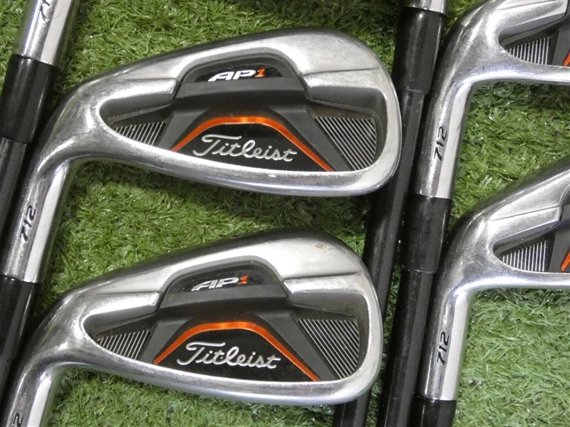 Titleist AP1 712 Womens Left Hand Irons 5-P Tour AD 50i Ladies Graphite  - Image 2 of 4