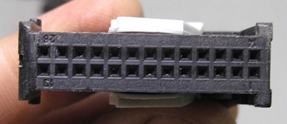 Chicote de fios de para-choque traseiro BMW E63 E64 6-Series para controle de distância de estacionamento PDC - Imagem 2 de 3