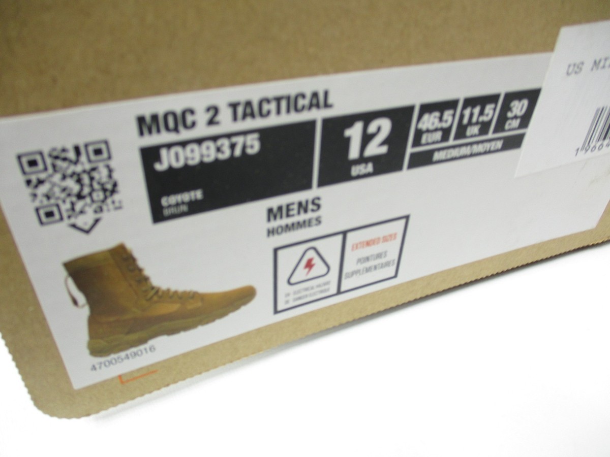 Merrell MQC 2 Tactical Combat Boots Desert Coyote Brown/Tan 