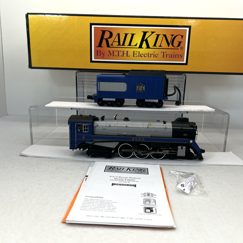 MTH RailKing 30-1518-1 Canadian Pacific 4-6-4 Royal Hudson PS.2 O New #2850 BCR - Picture 2 of 24