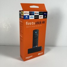 New Amazon Fire TV Stick 4K Streaming Device with Alexa Voice Remote - Black