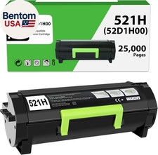Cartucho de tóner 521H 52D1H00 compatible para tóner Lexmark MS810 521H 52D1H00 para