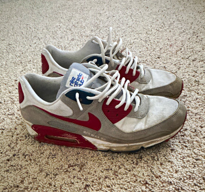 Men s Nike Athletic Club Air Max 90 | USA Red White & Blue | Size 12