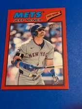 2026 Topps Heritage - Jeff McNeil #54 Red Border