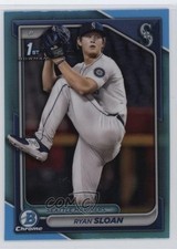 2024 Bowman Draft Chrome Sky Blue Refractor Ryan Sloan #BDC-99 1o1b