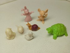Ferrero Ü-Ei Spielzeug Überraschungsei 7 Tiere Figur Serie Sammlung 80er & 90er