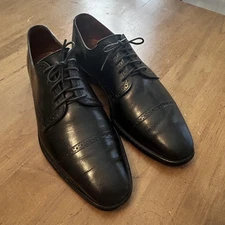 Allen Edmonds Shoes Mens Size 11 D Yorktown Cap Toe Oxford Dress Leather USA