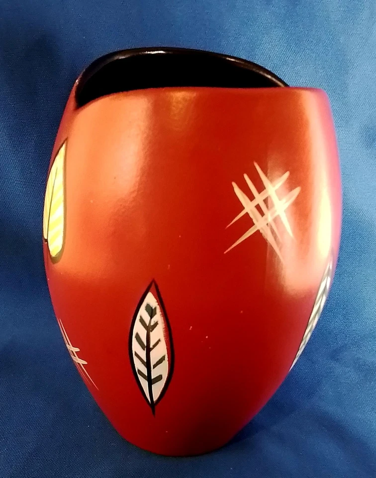 Vintage Art Deco Brentleigh Ware Sandown Pottery Vase; 14.5cm; Made In England - Image 3 of 4