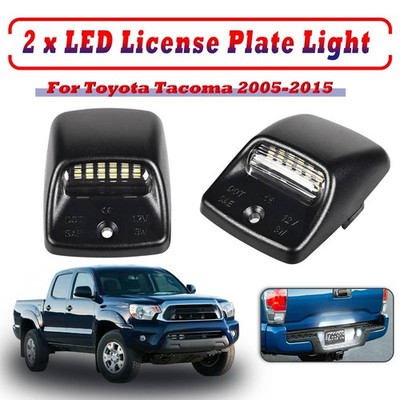 2pcs LED License Plate Light Rear Bumper Lamp For Tacoma For Tundra 2005-2015