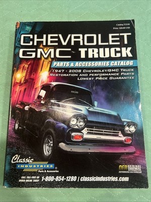 Chevrolet GMC Truck Parts Accessories Catalog 1947-2008 T221B 648 Pages