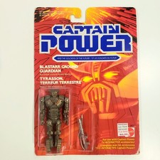 CAPTAIN POWER MATTEL BLASTARR GROUND GUARDIAN - CANADIAN VARIANT