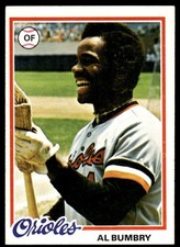 1978 Topps Al Bumbry Baltimore Orioles #188