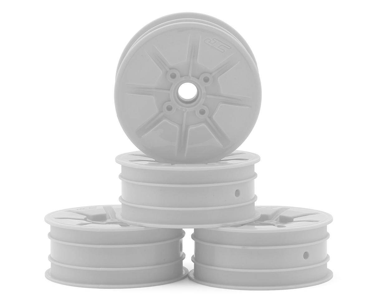 JConcepts RC10 Pioneer 2.2 Bearing Front Wheels (White) (4) [JCO3463W]🌟✨25 Years on eBay! 250,000+ feedback!✨🌟