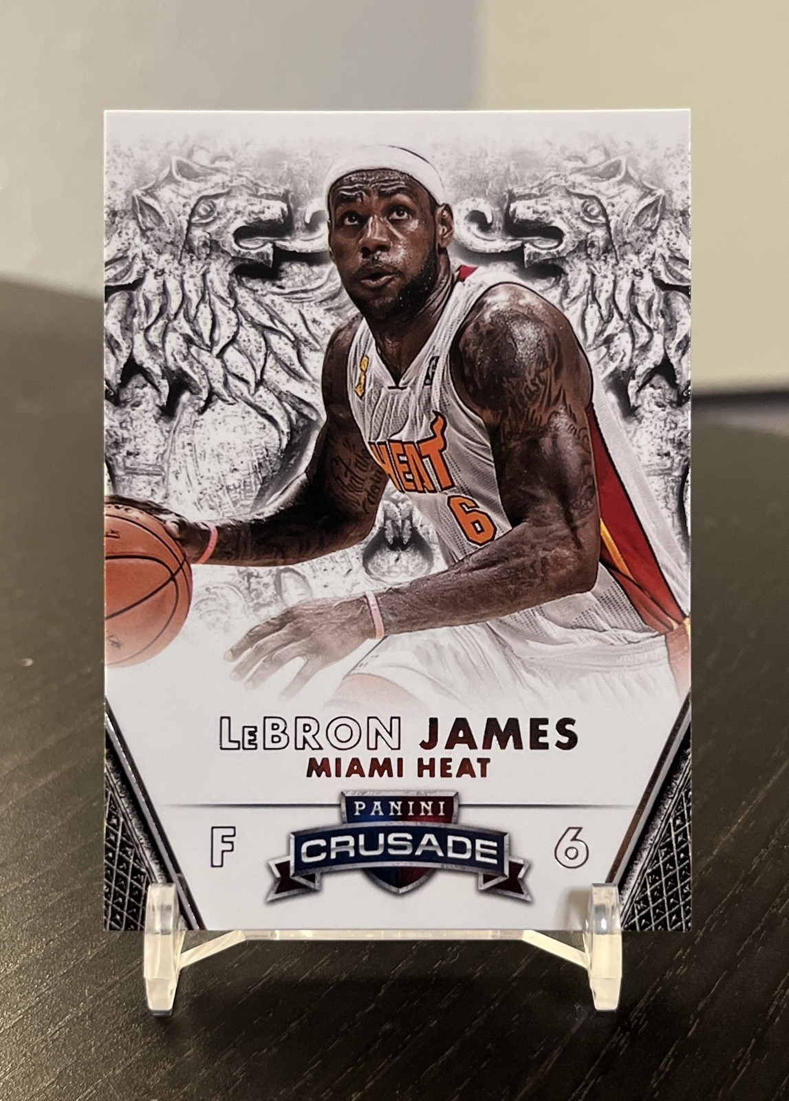 2013-14 Panini Crusade - LeBron James #62 Miami Heat HOF MVP 🔥