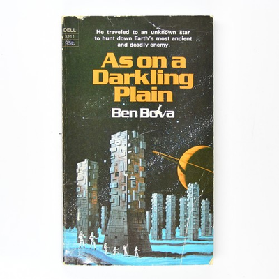 #ad As on a Darkling Plain by Ben Bova 1974 First Dell Printing $14.86