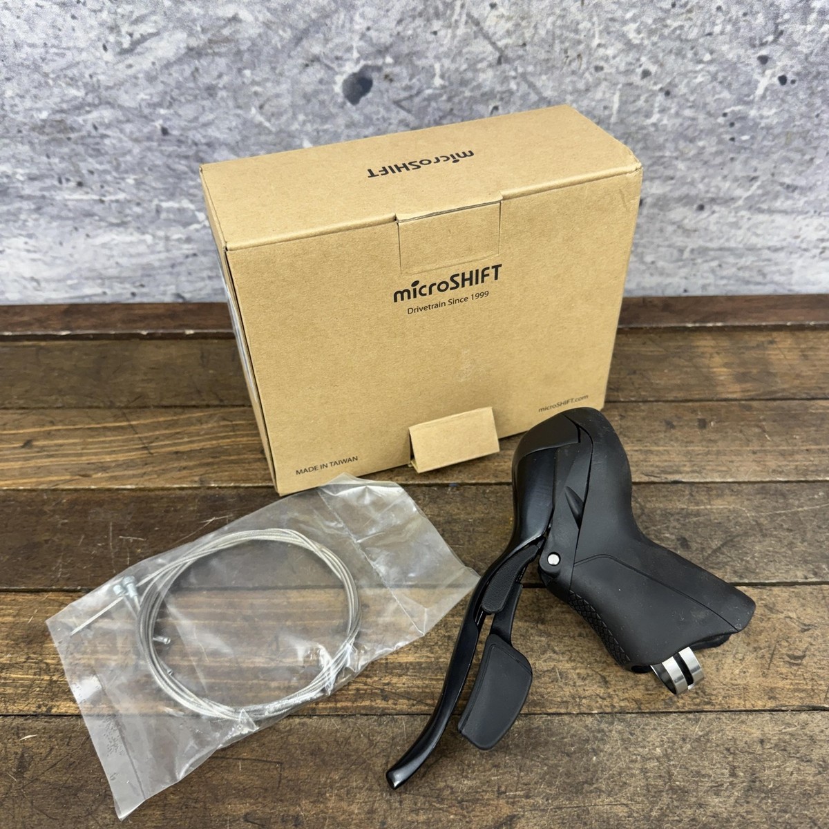 MicroSHIFT R8 SB-R483-L Left 3 Speed Drop Bar Brake Shifter Road