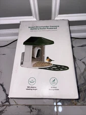 Smart Bird Feeder with Camera - Battery/Solar Powered AI Bird Recognition. NEW