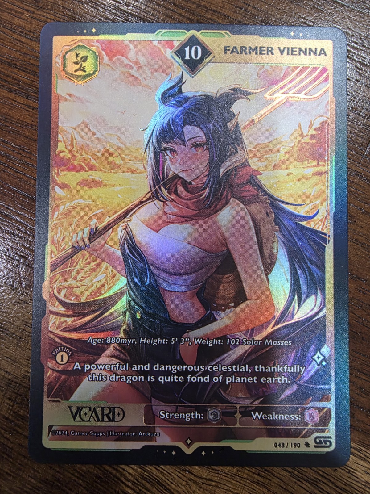 GamerSupps VCard Rising Stars 1st Edition 10 Farmer Vienna - 048/190
