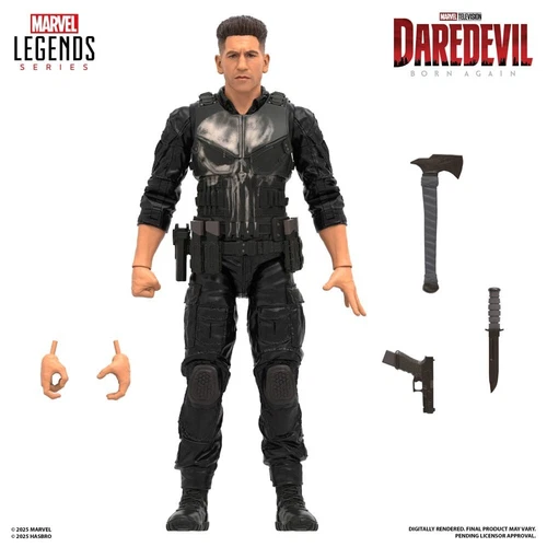 PRE ORDER Daredevil: Born Again Marvel Legends Action Figure Punisher 15 cm
