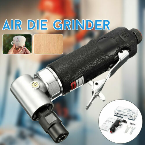 M7 90-Degree Pneumatic Die Grinder with 1/8 Collet and 1/4 Collet (QA-601B) | JB Tools