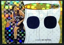 PAU GASOL 06-07 Bowman Elevation DUAL JERSEY RELIC #19/25 ! RARE ! GRIZZLIES !