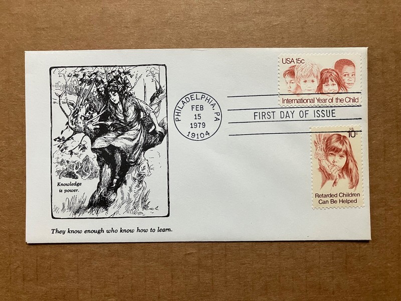 1979 15c International Year of the Child 1772 KMC Venture Combination FDC LE/250
